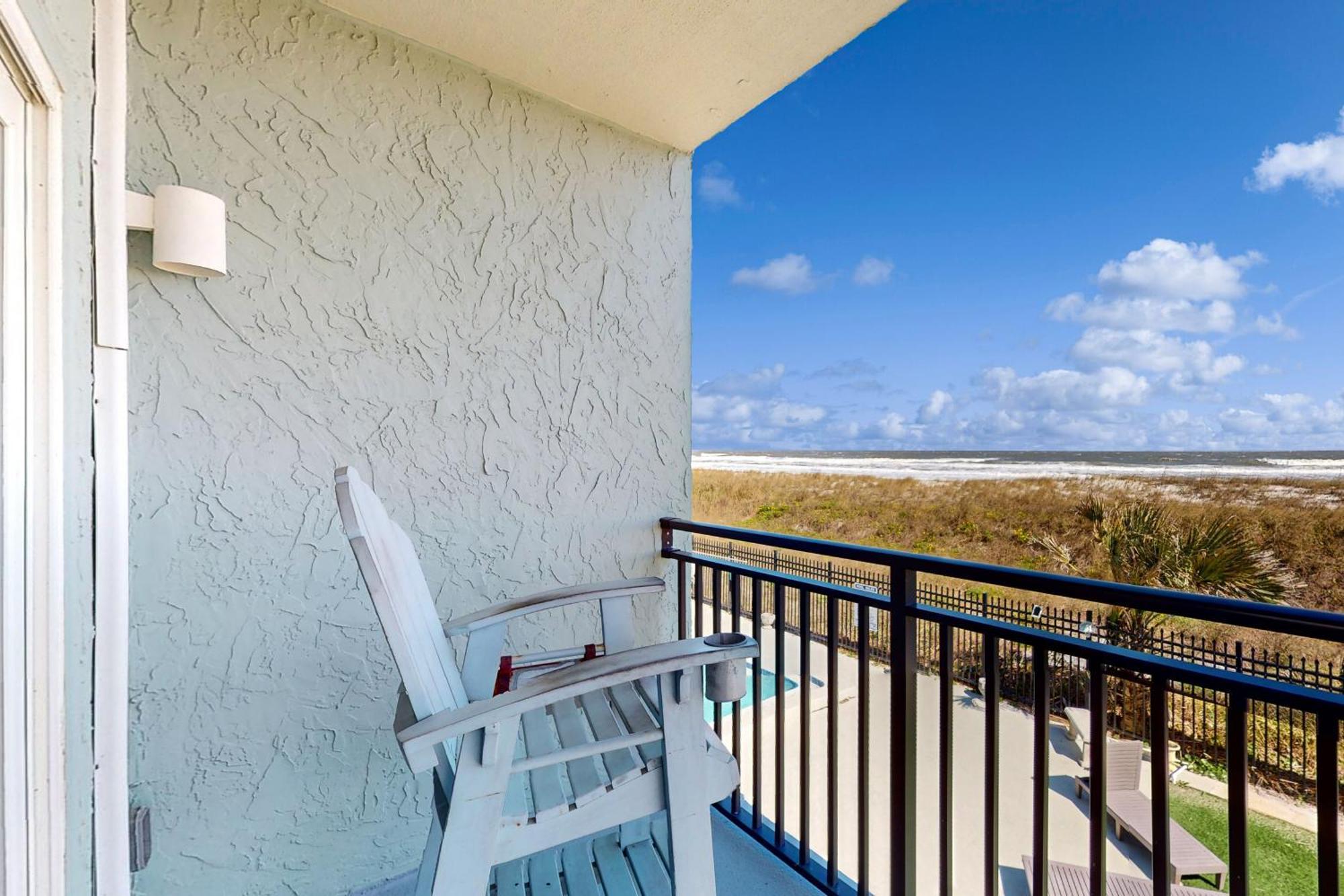 Jax Beach Oceanfront Getaway Jacksonville Beach Rum bild